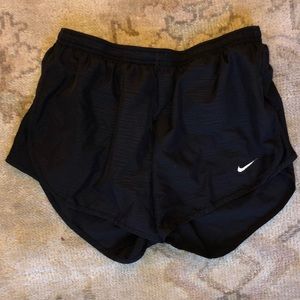 Nike dri-fit black athletic shorts